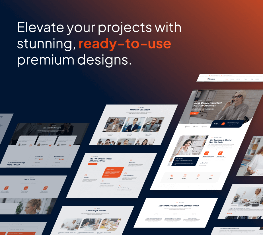 Virtable – Virtual Assistant Business FSE WordPress Theme - 6