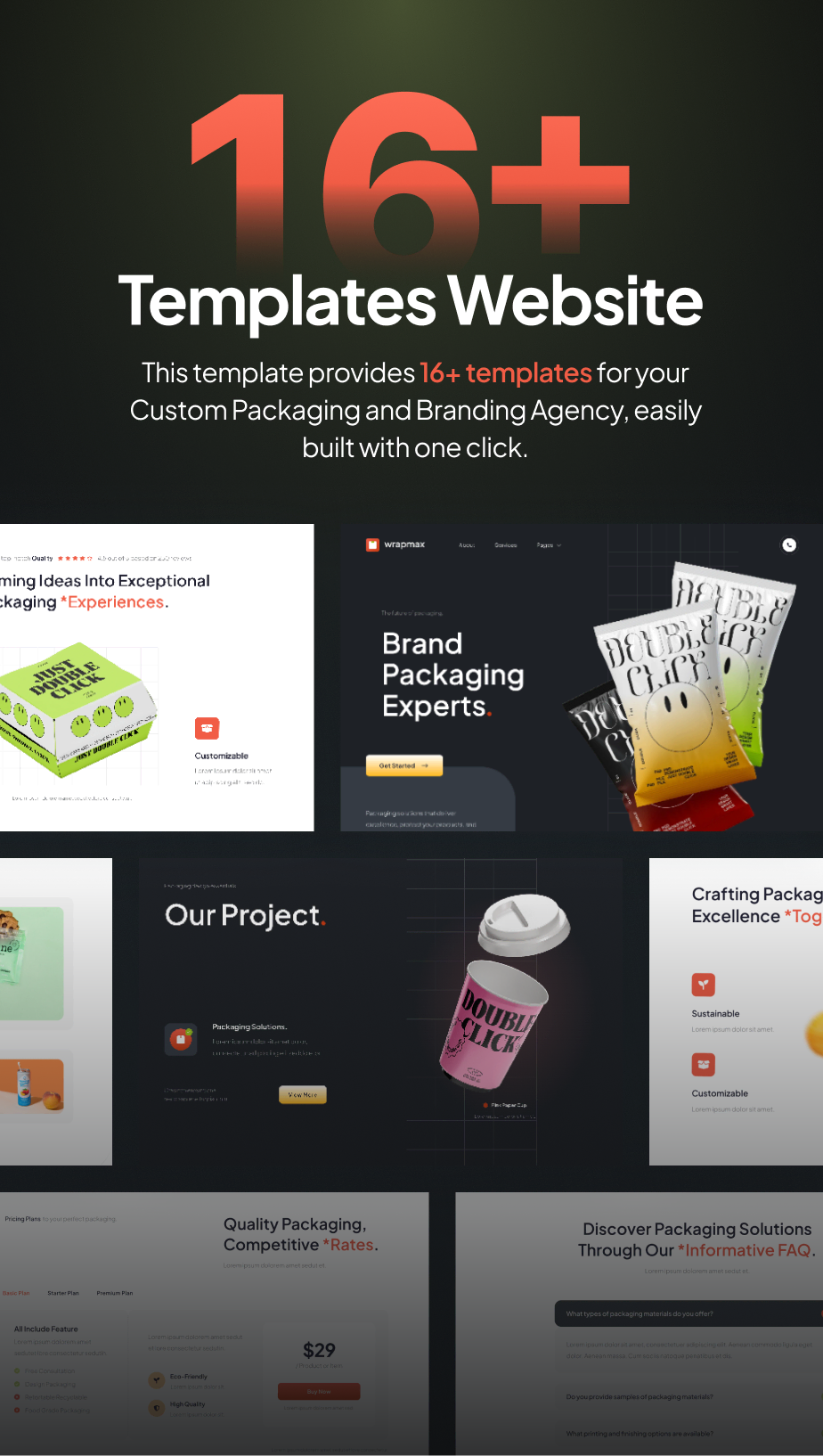 Wrapmax – Custom Packaging and Branding Agency FSE WordPress Theme - 5