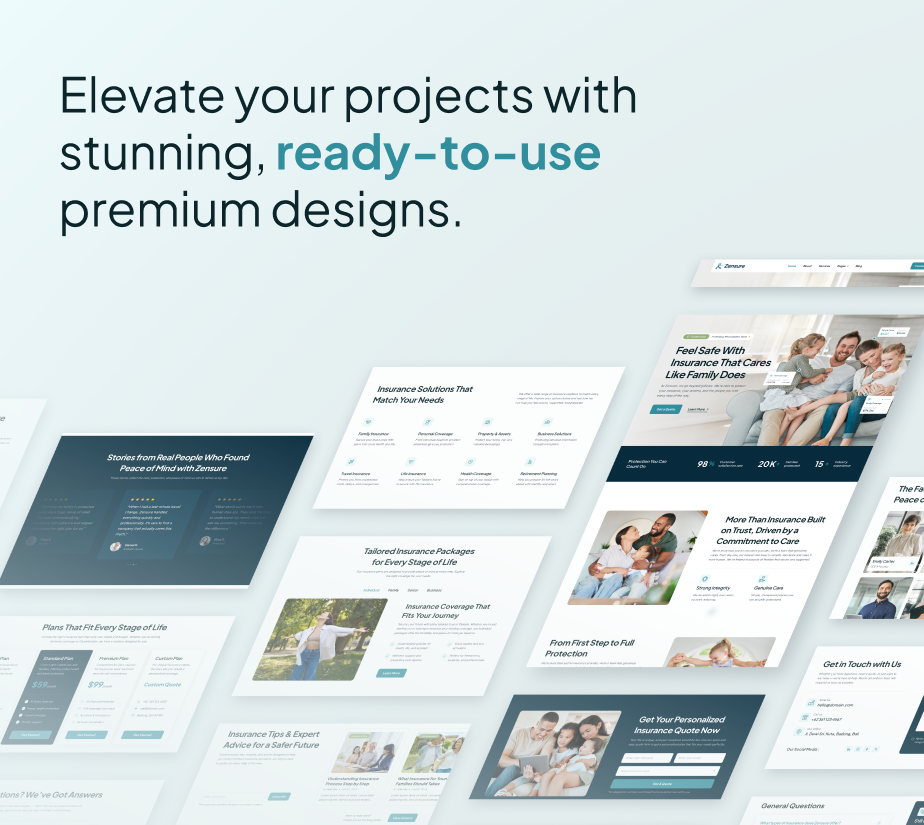 Zensure – Insurance Agent & Consulting FSE WordPress Theme - 6