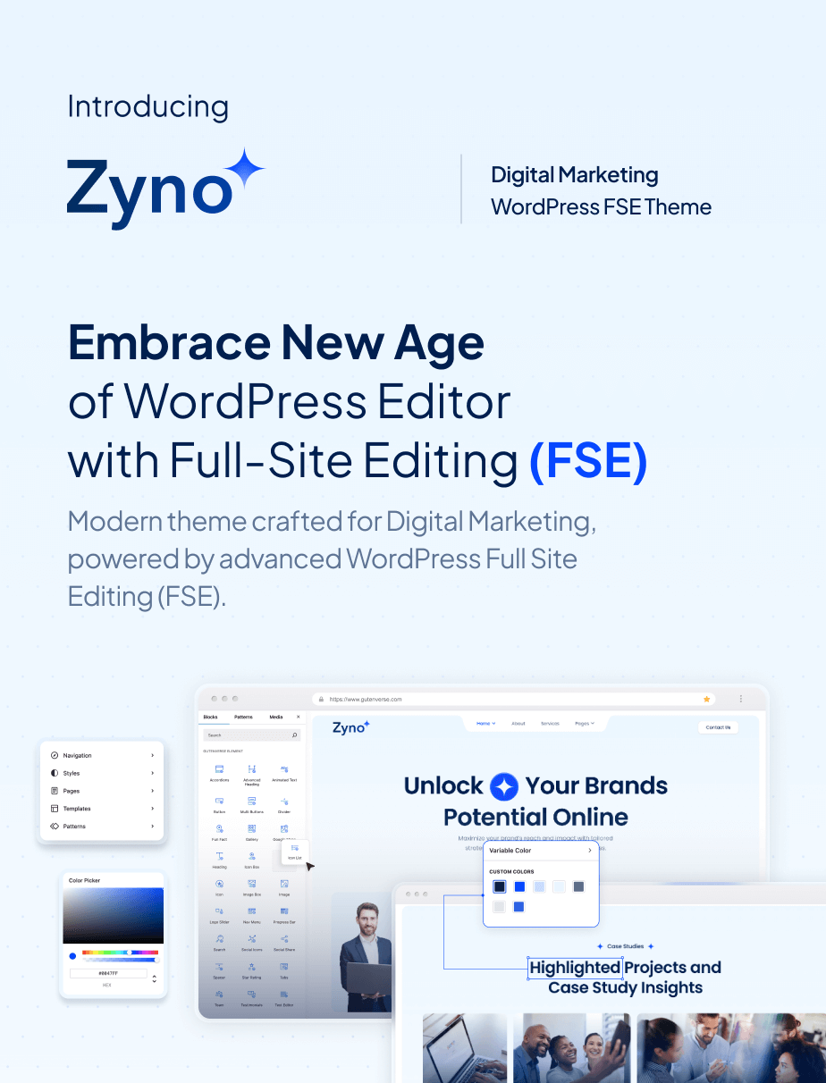 Zyno – Digital Marketing Agency FSE WordPress Theme - 3